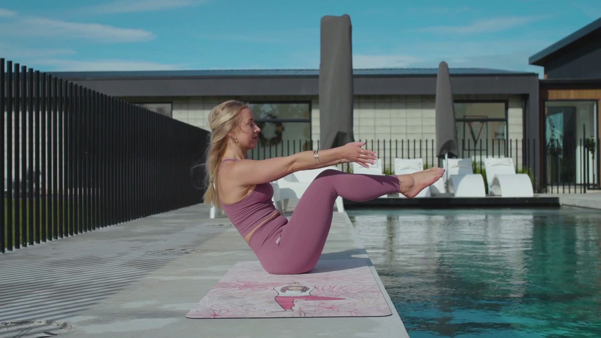 Kyla K's 'Willow' Yoga Mat