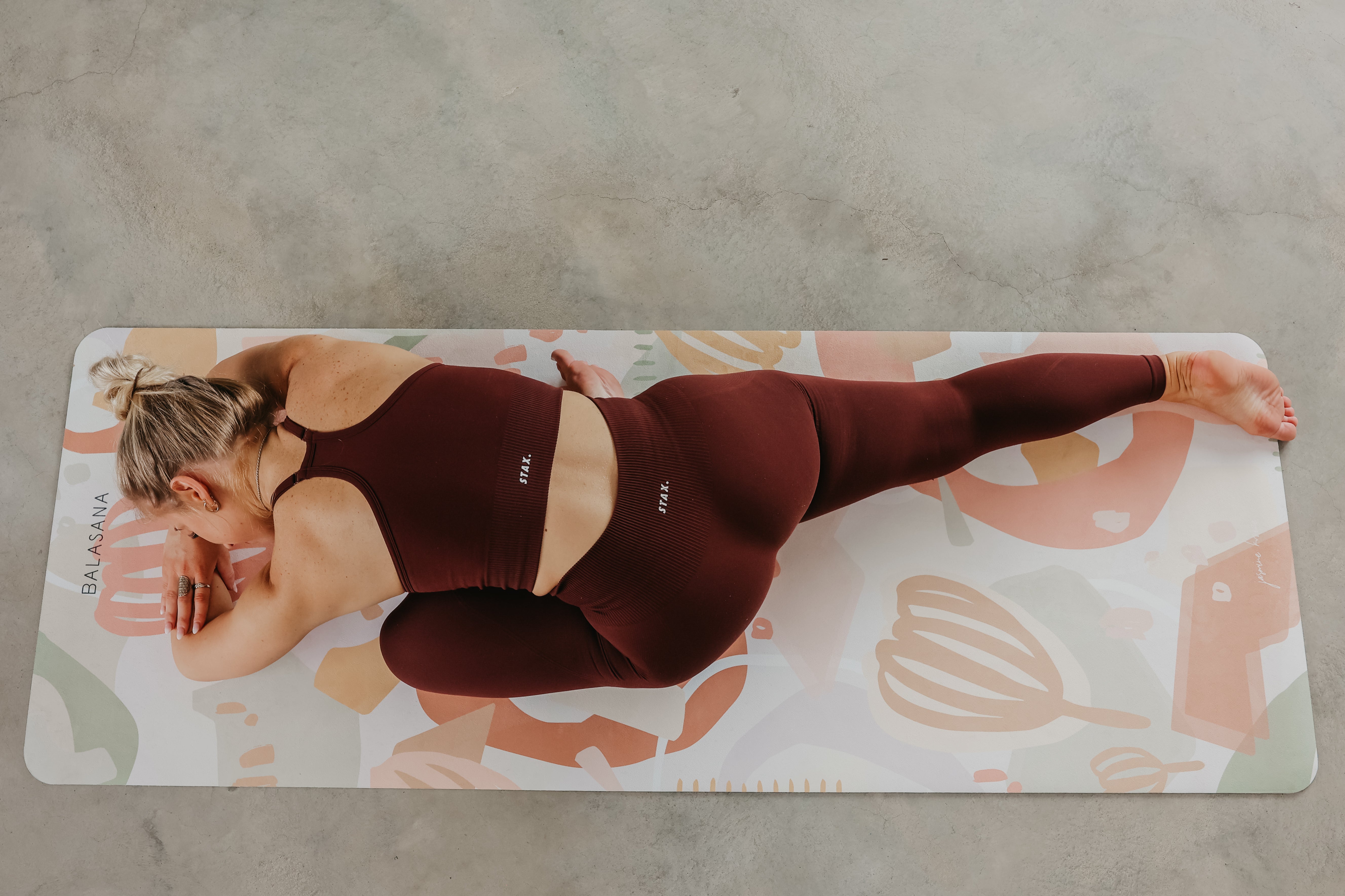 Jasmine Kroeze's 'Spring Ceramics II' Yoga Mat