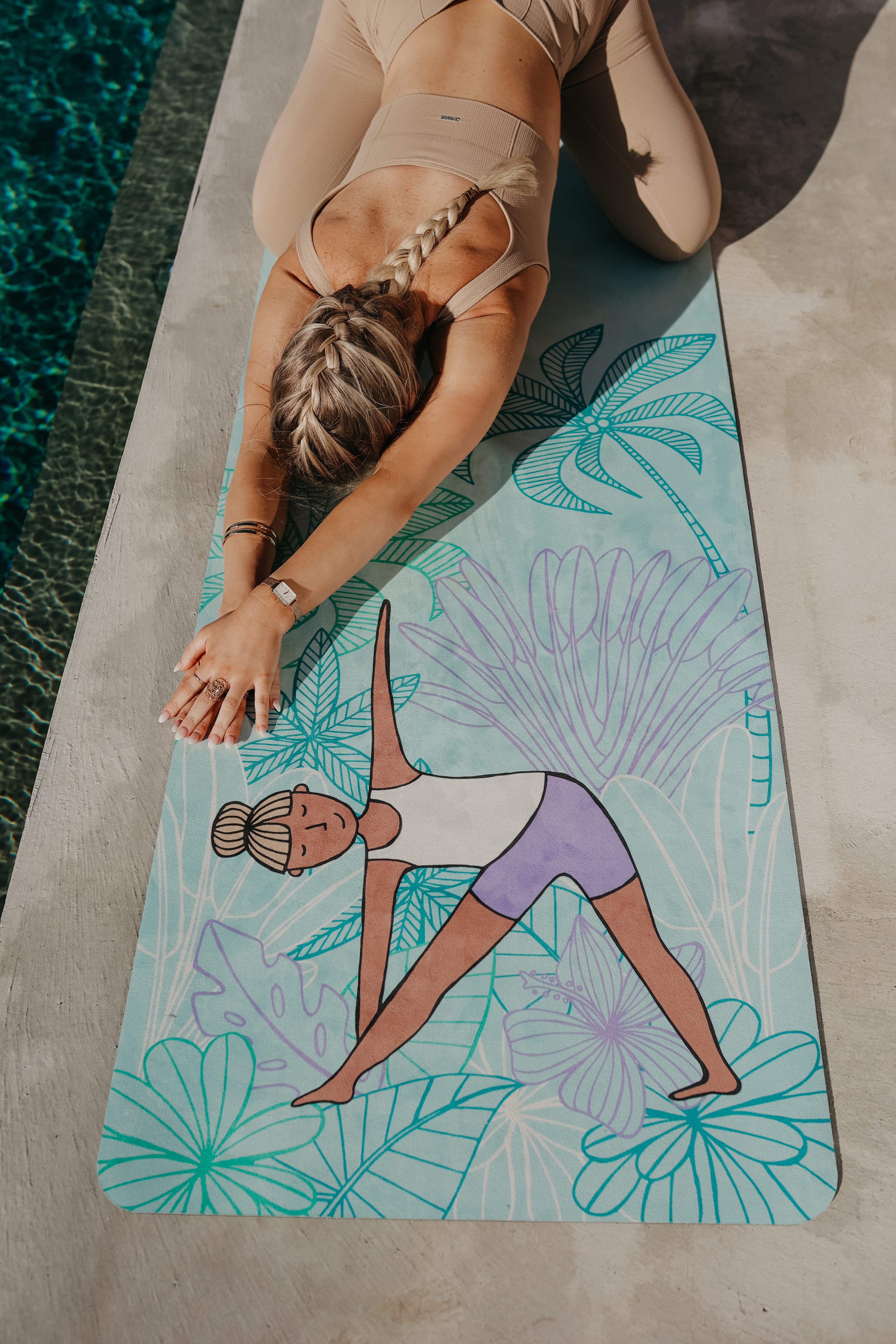 Kyla K's 'Luna' Yoga Mat